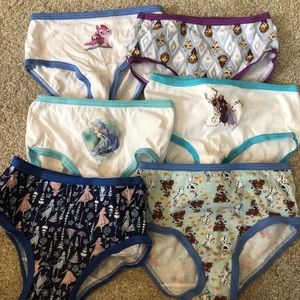 Toddler Frozen Panties 4T